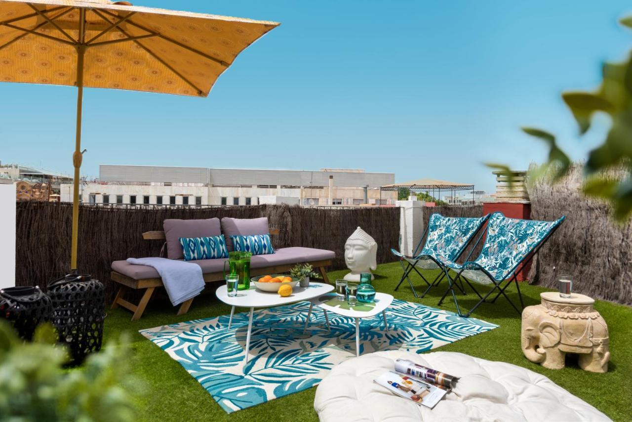 Monkeys Apartments Luxury Penthouse Cathedral & Terrace Sevilla Buitenkant foto